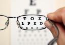 Library picture of eye test. Image: Newsquest