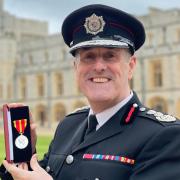 Wirral Chief Fire Officer receives King’s Fire Service Medal at Windsor Castle