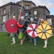 Preparing for the Wirral Viking Festival, which will be held at Leasowe Castle on Saturday and Sunday, May 25 and 26