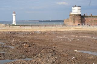 The New Brighton frontage is rapidly changing. These photos show the progress in early March.