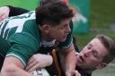 Action from Caldy's defeat at Ealing Trailfinders