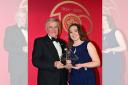 Wallasey Golf Club’s Abi Frodsham was presented with the England Golf Volunteer of the Year award for 2024 during England Golf Centenary Dinner & Awards at The Midland Manchester Hotel last Tuesday (February 13)