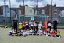 Picture taken during school summer camp at Prenton Rugby Club last year
