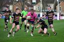 Action from Caldy's defeat at Bedford