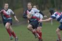 Panthers in action against Sheffield ladies during tough clash at Birkenhead Park on Sunday. Picture: Mike Gibbens