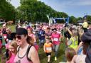 The Race For Life underway in Birkenhead Park last year