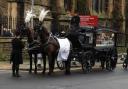 The funeral of Entertainer and radio presenter Johnny Kennedy took place today (Wednesday, February 14)