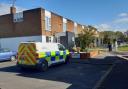 The scene in Spital where the body of 90-year-old  Myra Thompson was found