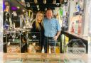 Paul Swift, owner of The Saddle Club in Prenton with general manager Leah