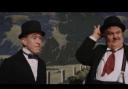 Steve Coogan and John C Reilly in scene from 'Stan & Ollie'