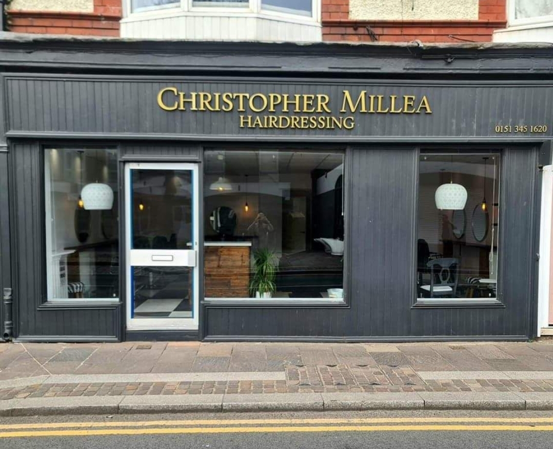 Christopher Millea Hairdressing opened on Market Street in Hoylake a year ago