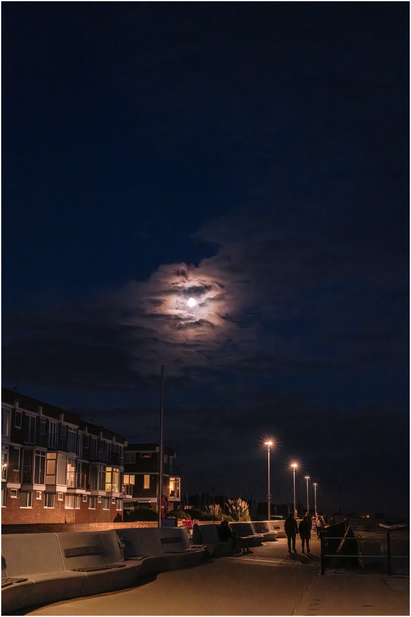 Moonlit stroll by Alan Baxter