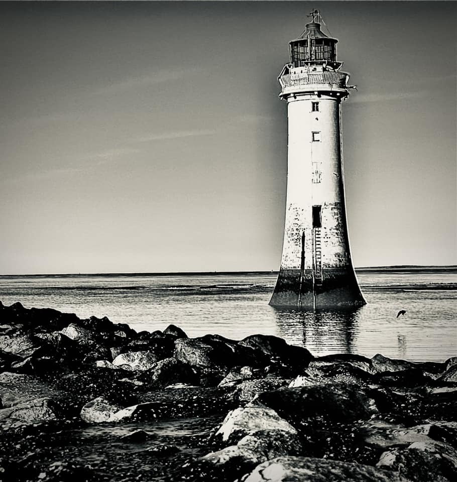 New Brighton lighthouse by Carl Harrison