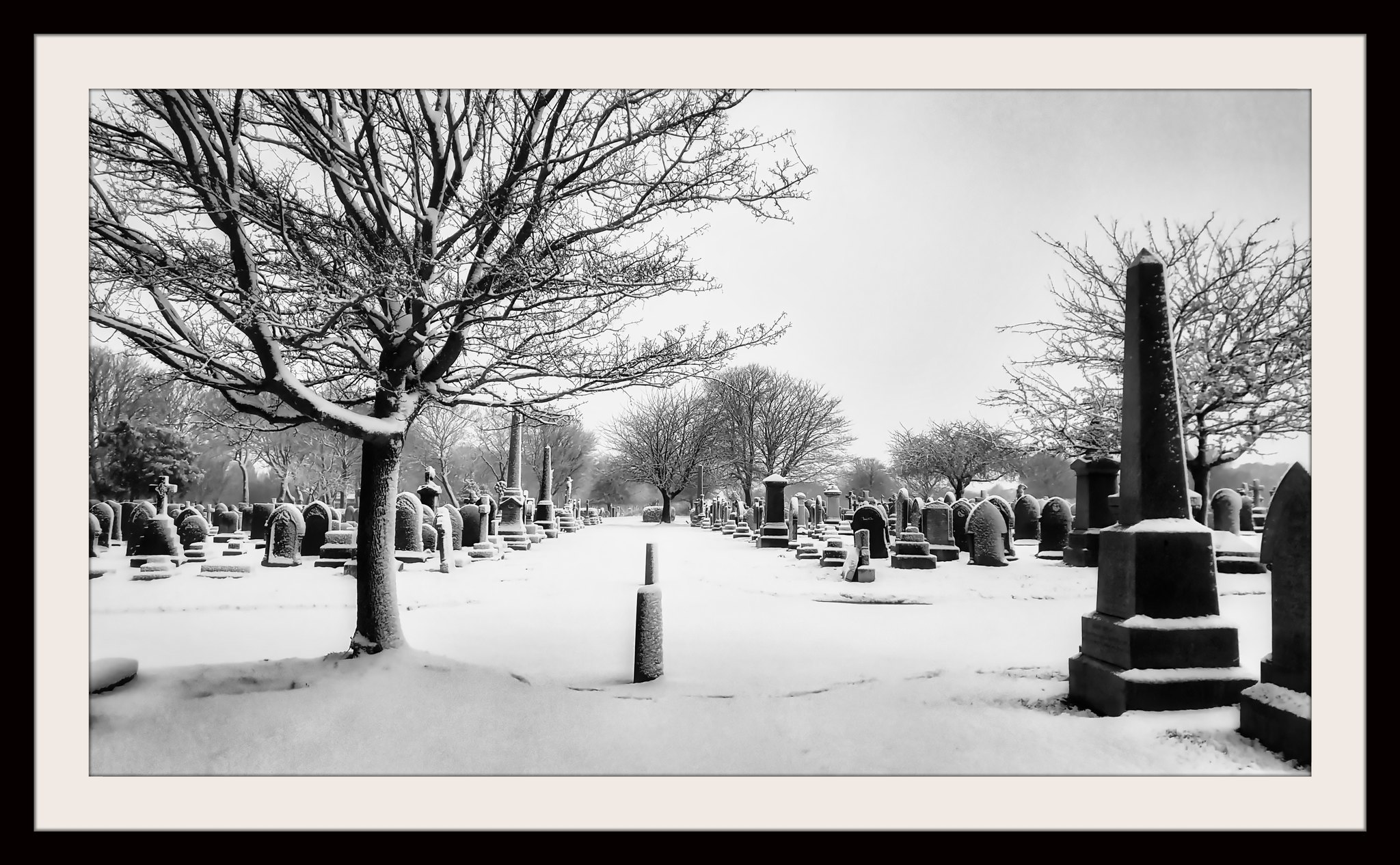 Rake Lane cemetery, Wallasey, by Mark Beale