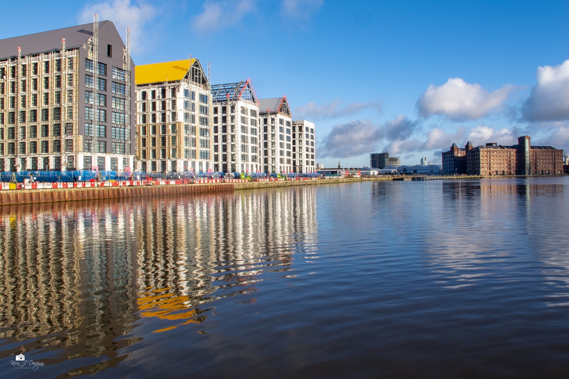 The Millers Quay development from Duke Street bridge by Kevin Donegan