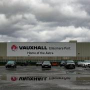 A general view of the Vauxhall plant in Ellesmere Port, Cheshire. Workers at Vauxhall's UK car factory are waiting for news about the future of the plant, with an announcement expected later on Thursday. Picture date: Wednesday February 24, 2021..