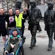 The group will take part in the London Marathon on Sunday, April 23.