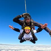 Shirley Ballas completes Skyathlon saying a life saved is 'worth every challenge'
