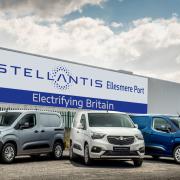 The Stellantis plant in Ellesmere Port.