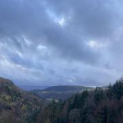 The beautiful mountainous views of Wales