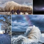 Extreme weather captured on camera across Wirral