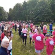 The Race For Life underway in Birkenhead Park last year. Entries are now being taken for this year's, taking place in Birkenhead Park on Sunday, May 19.
