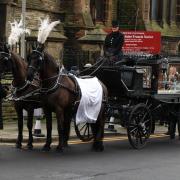 The funeral of Entertainer and radio presenter Johnny Kennedy took place today (Wednesday, February 14)