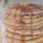 Tatum’s artwork of pancakes