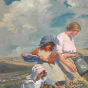 'Blackberry Gathering', first exhibited in 1912, by Elizabeth Adela Forbes (née Armstrong) forms part of the Another View: Landscapes by Women Artists exhibition opening at the Lady Lever Art Gallery on Saturday, April 20