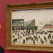 'Going to the match' by LS Lowry