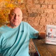 Falklands War veteran Edward Denmark from Moreton with his new book 'B Positive'