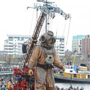 The giants wow the crowds in 2012. Picture: Paul Heaps