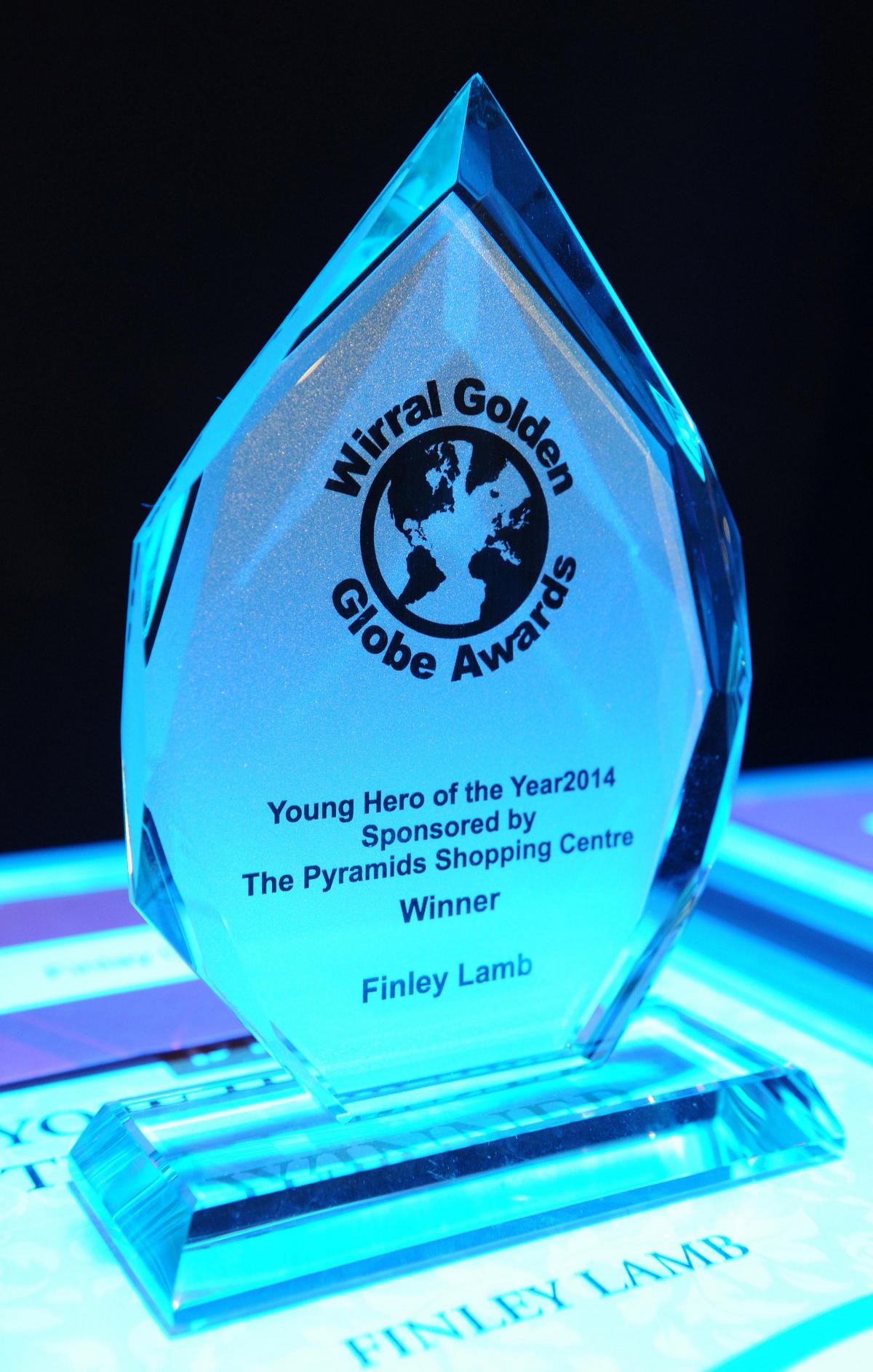 The Young Hero of the Year award awaits its worthy recipient.
