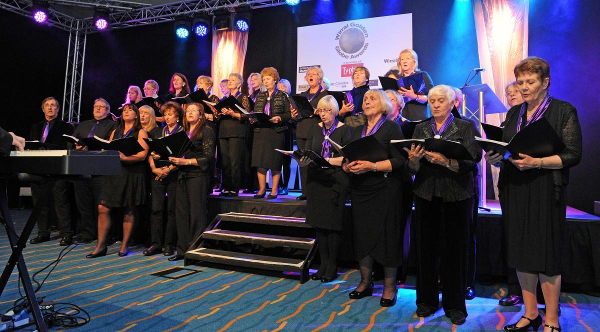 Sing Me Mersey Choir performed with musician and choral director Billy Hui.