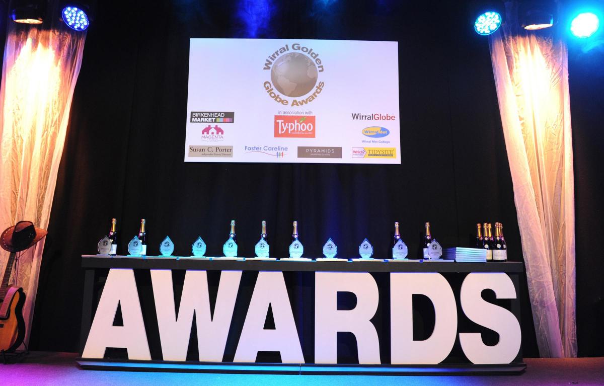 The stage is set for the 2014 Wirral Golden Globe Awards.