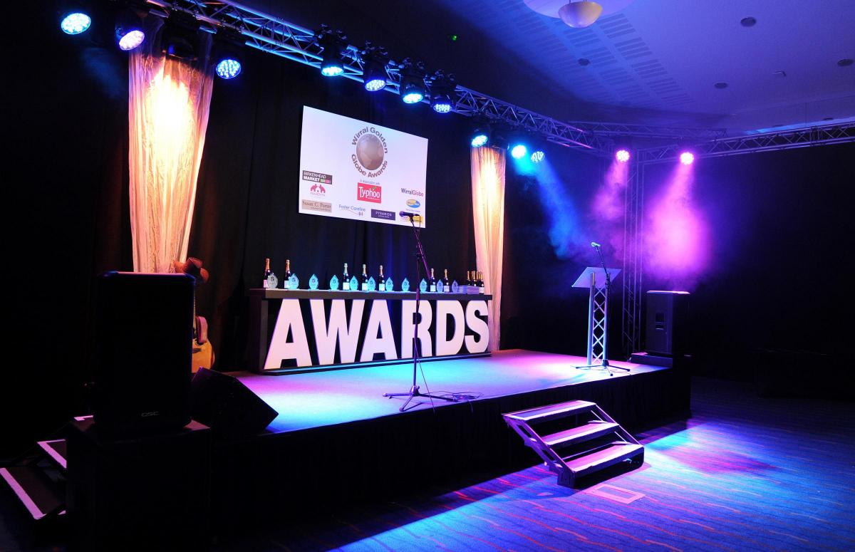 The stage is set for this year's awards.
