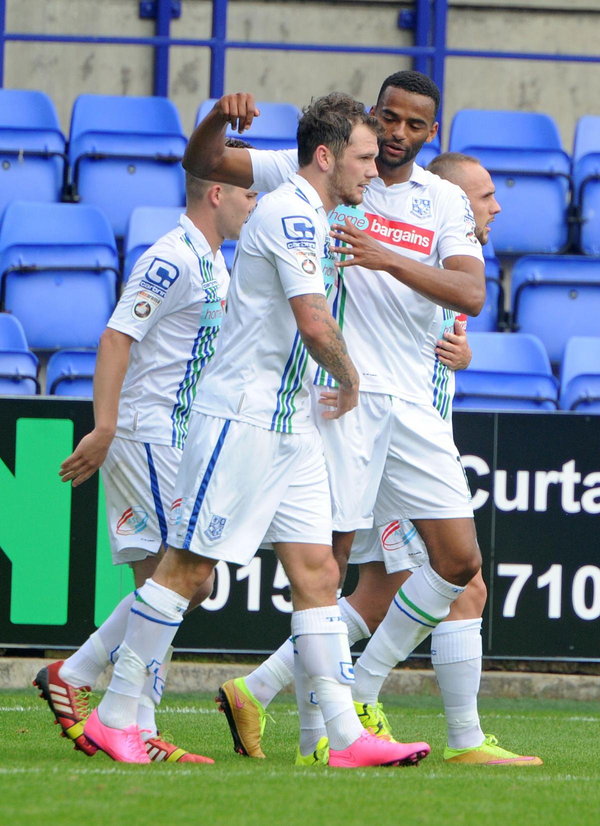 Tranmere Rovers V Chester City 2015. Pictures: Paul heaps