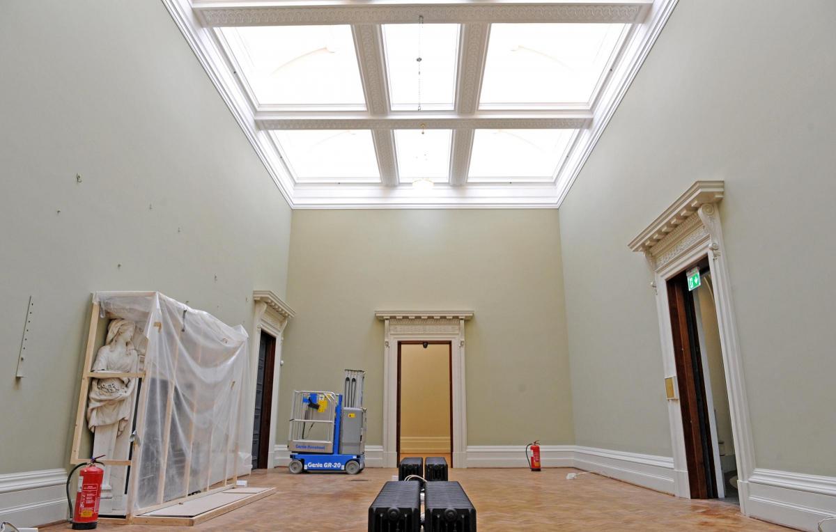 A selection of pictures from the improvements at Lady Lever Gallery in Port Sunlight. Pictures: Paul Heaps