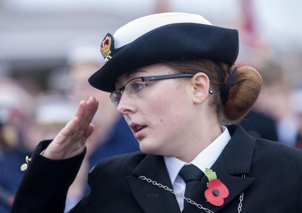 New Brighton Remembrance Sunday 2015. Pictures: Geoff Davies.
