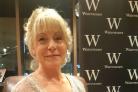 Gina Kirkham durng signing session at Waterstones in Liverpool One