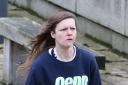 Gemma Watts, 21, arrives at Winchester Crown Court, Hampshire. Gemma posed as a teenage boy to sexually assault up to 50 girls as young as 14 after grooming them online. Watts pleaded guilty to seven offences in November and is due to be sentenced today. 