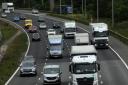 The M6 is currently closed between junctions 19 and 18