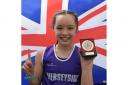 Meg Hoshiko – Individual Gold at U15. Picture courtesy of Ronan Kearney