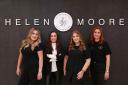 Meet The Salon Owner: Helen Parry (second left) and stylists at Helen Moore Hairdressing