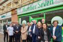 Special guests outside Number Seven in Birkenhead following the launch of the expanded Number Seven on Friday afternoon. Picture: Craig Manning