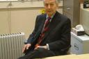 Frank Field prepares for final surgery at Birkenhead Town Hall on Friday afternoon