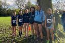 This team from Wirral Grammar School for Girls was one of nine from Wirral to reach the English Schools XC Cup finals