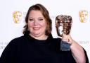 Joanna Scanlan in the press room after winning the Leading Actress award for After Love at the 75th British Academy Film Awards held at the Royal Albert Hall in London. Picture date: Sunday March 13, 2022..