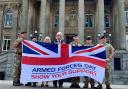 Mayor joins local Army Unit to raise the flag for Armed Forces Day