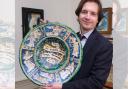 Williamson curator Niall Hodson with the new acquisition.